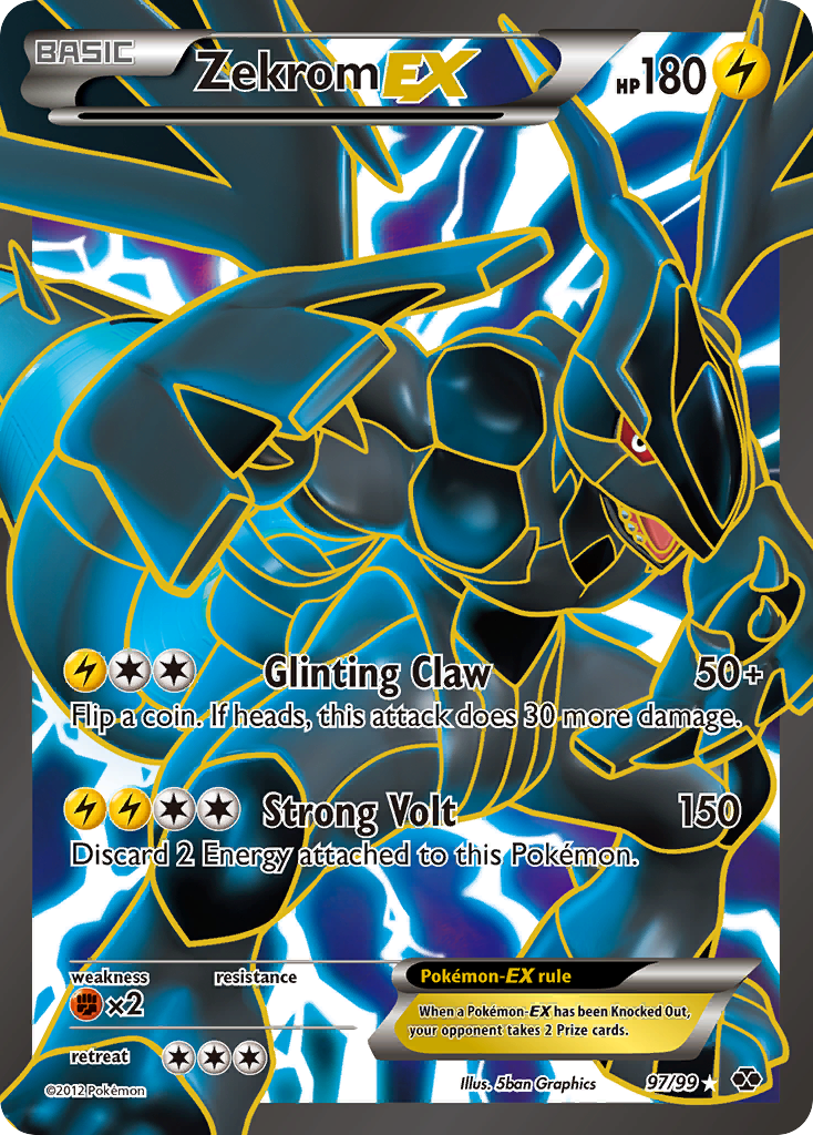 Next Destinies Zekrom-EX #97/99