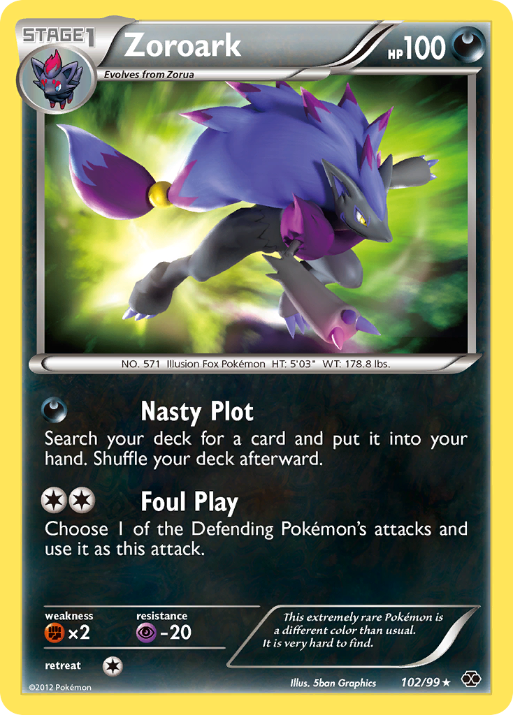 Shiny Zoroark Secret Rare