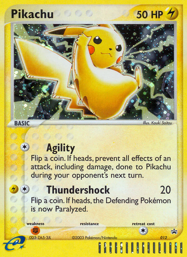 Nintendo Promos Holo Pikachu #12