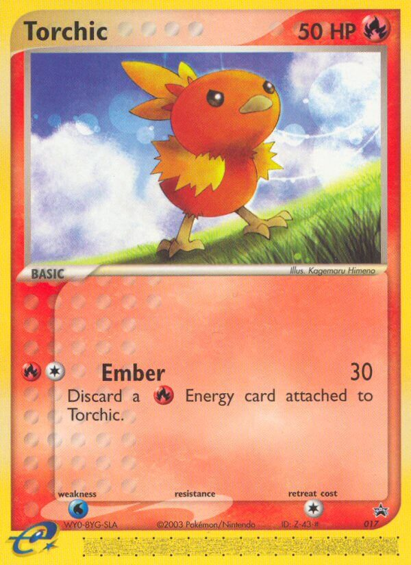 Nintendo Promos Holo Torchic #17