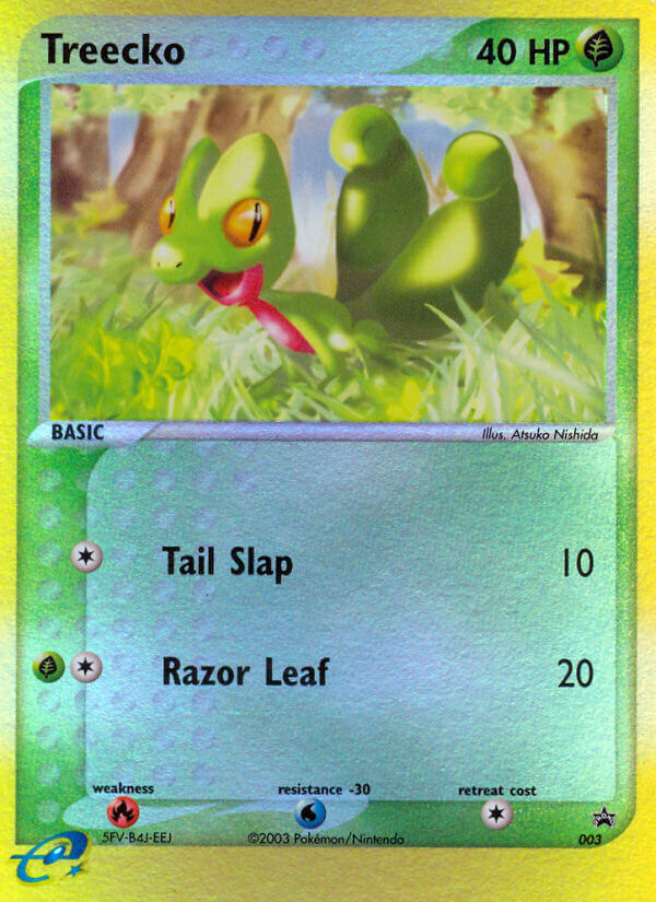 Nintendo Promos Holo Treecko #3
