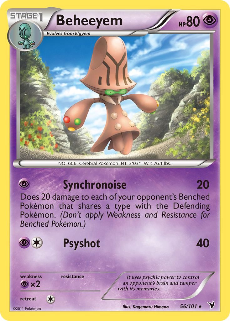 Noble Victories Beheeyem #56/101