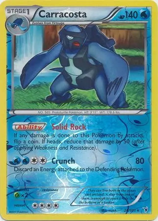 Noble Victories Carracosta #26/101 reverse holo