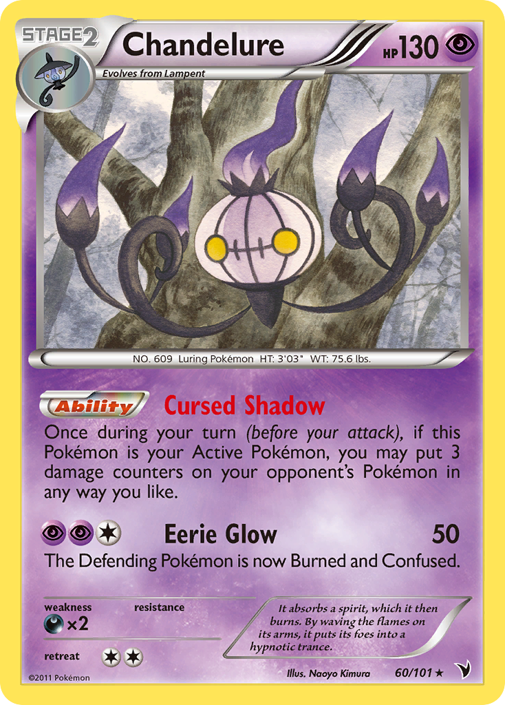 Noble Victories Chandelure #60/101