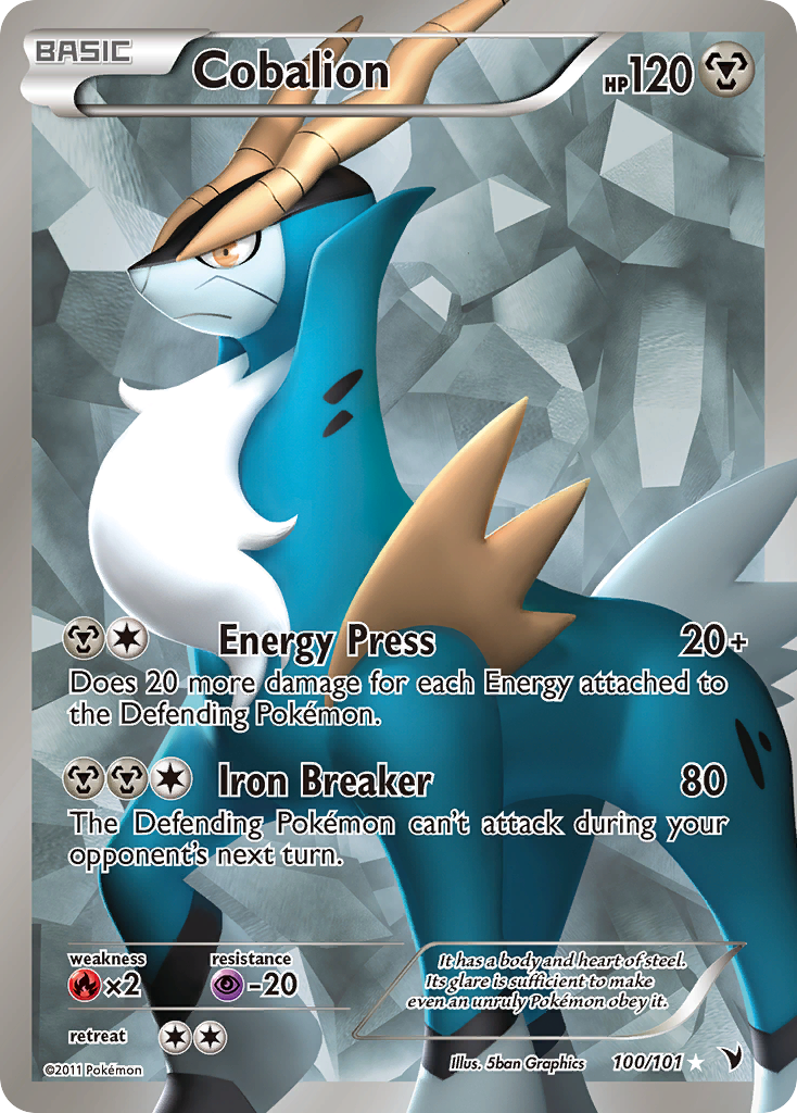 Noble Victories Cobalion #100