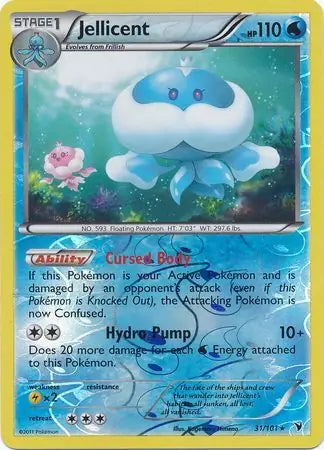 Noble Victories Jellicent #31/101 reverse holo
