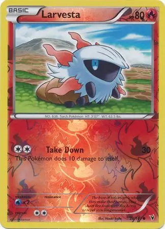 Noble Victories Larvesta #20/101 reverse holo