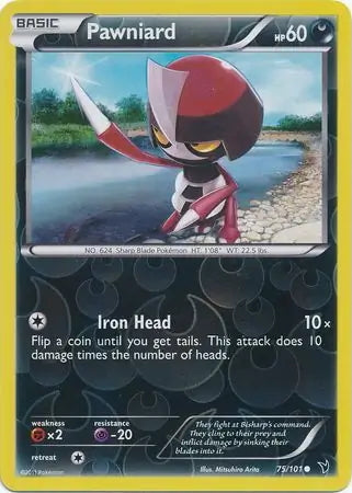 Noble Victories Pawniard #75/101 reverse holo