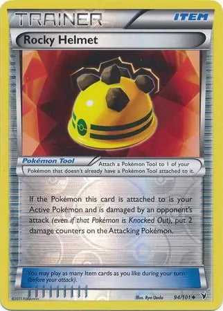 Noble Victories Rocky Helmet #94/101 reverse holo