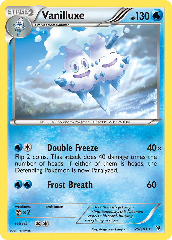 Noble Victories Vanilluxe #29/101