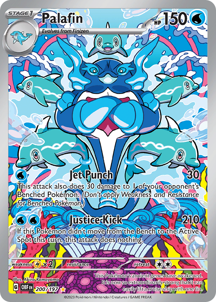 Obsidian Flames Palafin #200/197