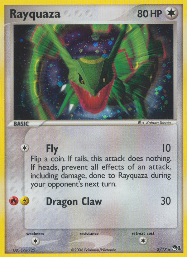 POP Series 1 Holo Rayquaza #3