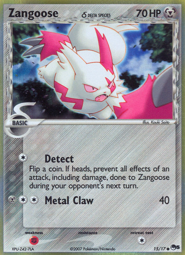 POP Series 5 Holo Zangoose d #15