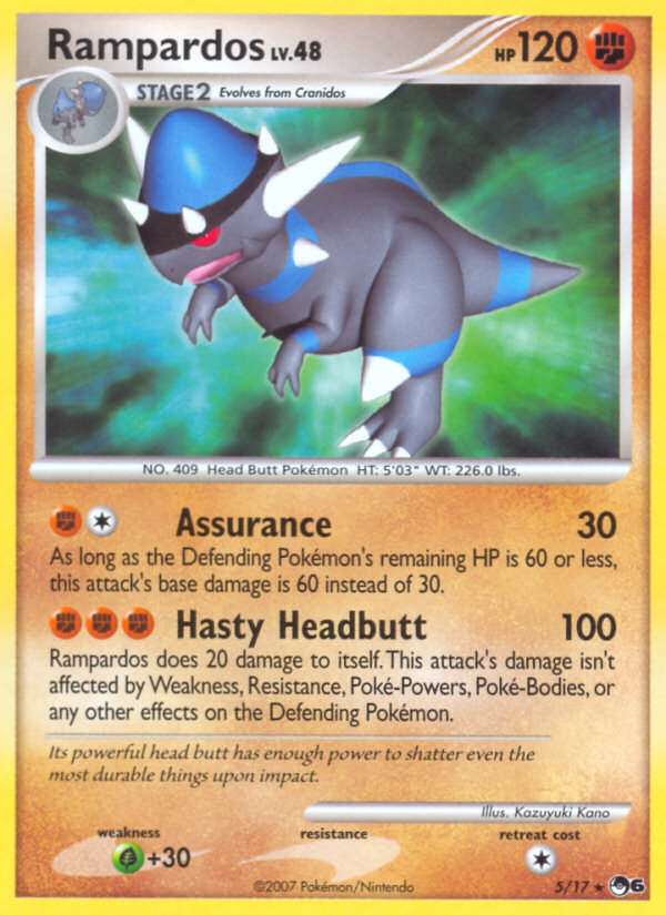 POP Series 6 Rampardos #5