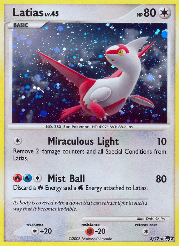 POP Series 7 Holo Latias #3