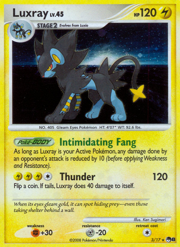 POP Series 8 Holo Luxray #3