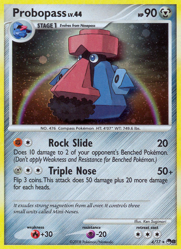 POP Series 8 Holo Probopass #4