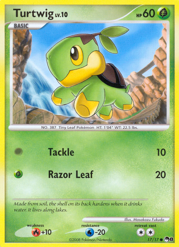 POP Series 8 Turtwig #17
