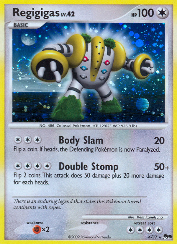POP Series 9 Holo Regigigas #4