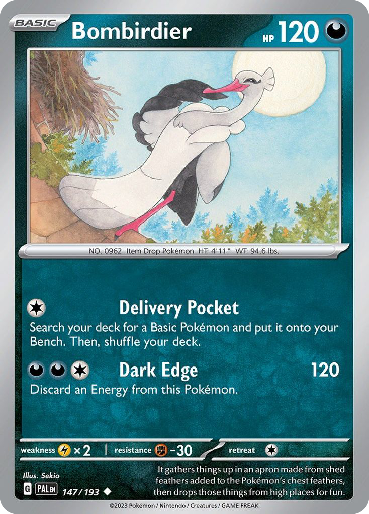 Paldea Evolved Bombirdier #147/193