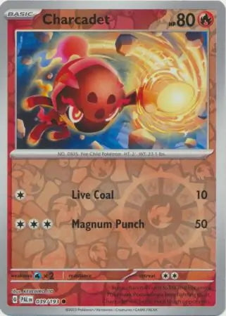 Paldea Evolved Charcadet #39/193 reverse holo