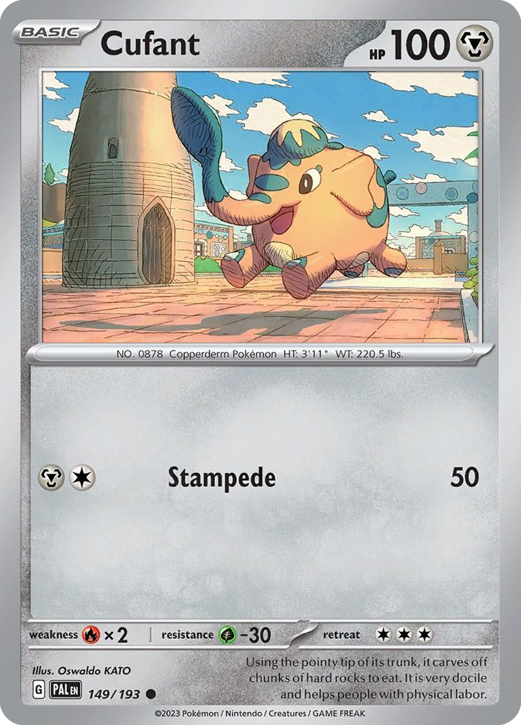 Paldea Evolved Cufant #149/193