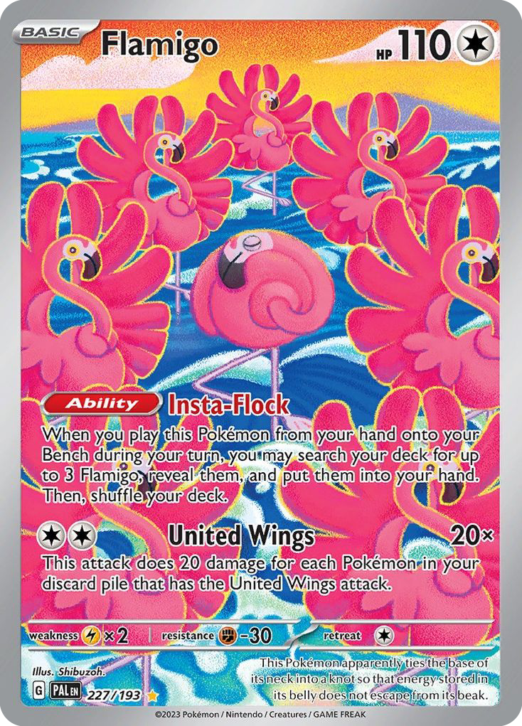Paldea Evolved Flamigo #227/193