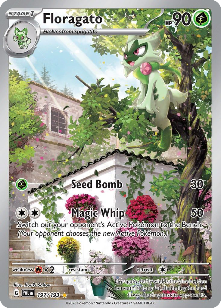 Paldea Evolved Floragato #197/193