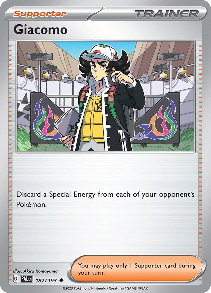 Paldea Evolved Giacomo #182/193