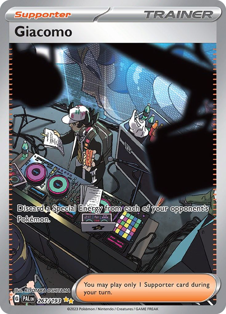 Paldea Evolved Giacomo #267/193