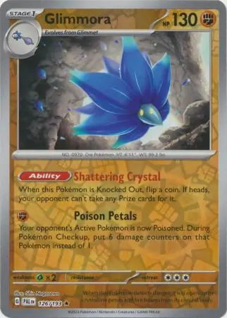 Paldea Evolved Glimmora #126/193 reverse holo