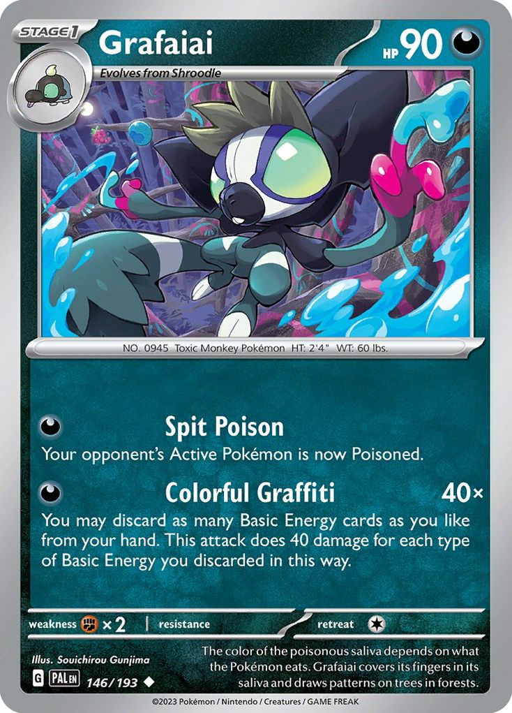 Paldea Evolved Grafaiai #146/193