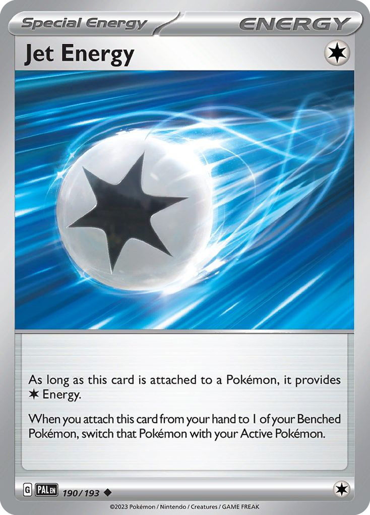 Paldea Evolved Jet Energy #190/193