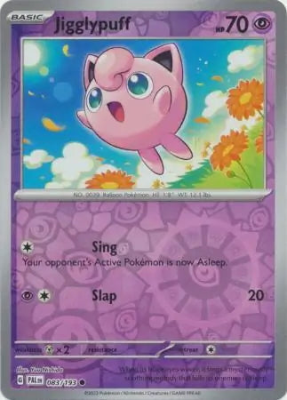 Paldea Evolved Jigglypuff #83/193 reverse holo