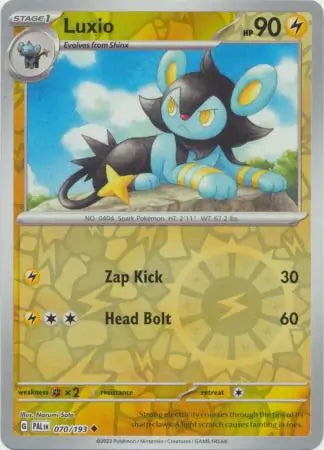 Paldea Evolved Luxio #70/193 reverse holo