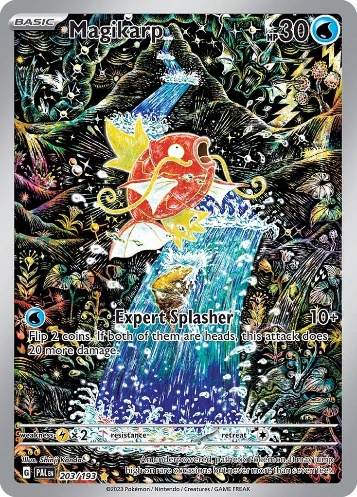 Magikarp Illustration Rare 203/193 uit Paldea Evolved