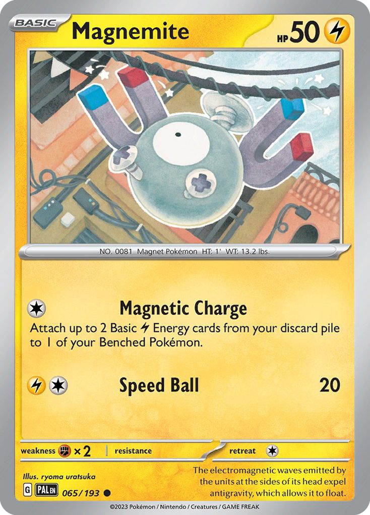 Paldea Evolved Magnemite #65/193