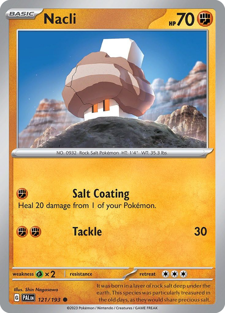 Paldea Evolved Nacli #121/193