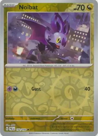 Paldea Evolved Noibat #152/193 reverse holo