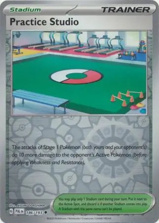 Paldea Evolved Practice Studio #186/193 reverse holo
