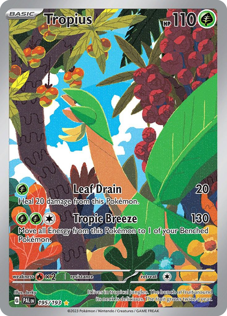 Paldea Evolved Tropius #195/193