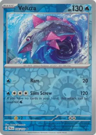 Paldea Evolved Veluza #56/193 reverse holo