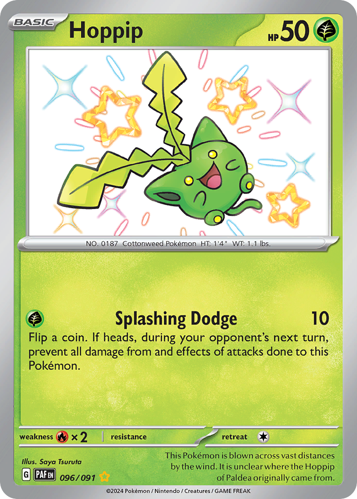 Paldean Fates Hoppip #96/91