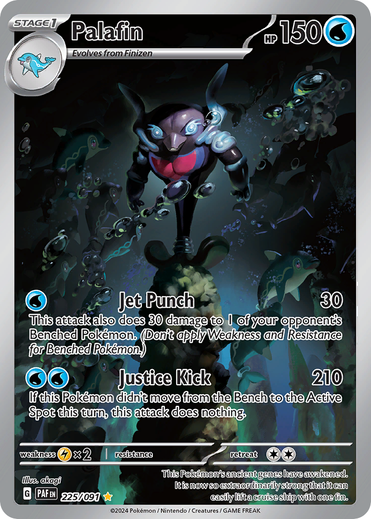 Paldean Fates Palafin #225/91