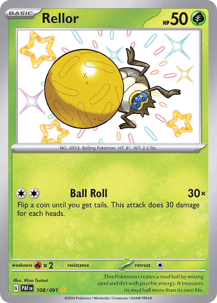 Paldean Fates Rellor #108/91