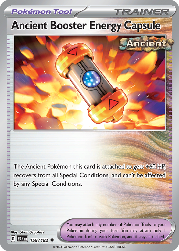 Paradox Rift Ancient Booster Energy Capsule #159/182