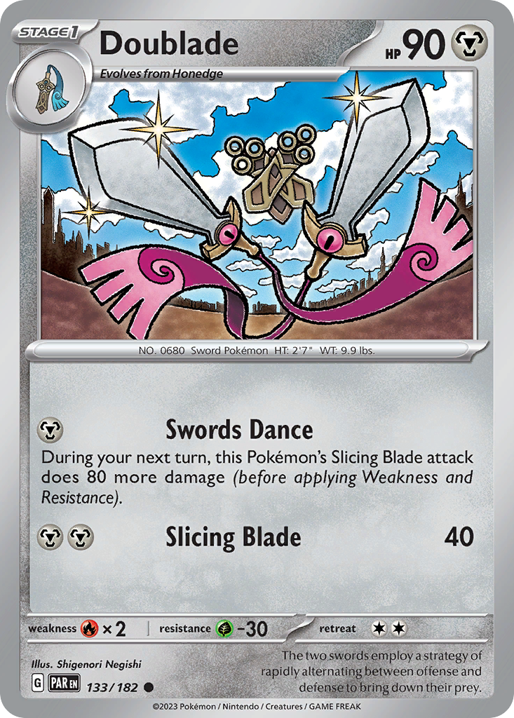 Paradox Rift Doublade #133/182