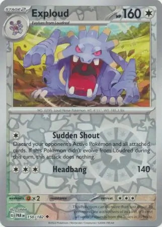 Paradox Rift Exploud #150/182 reverse holo