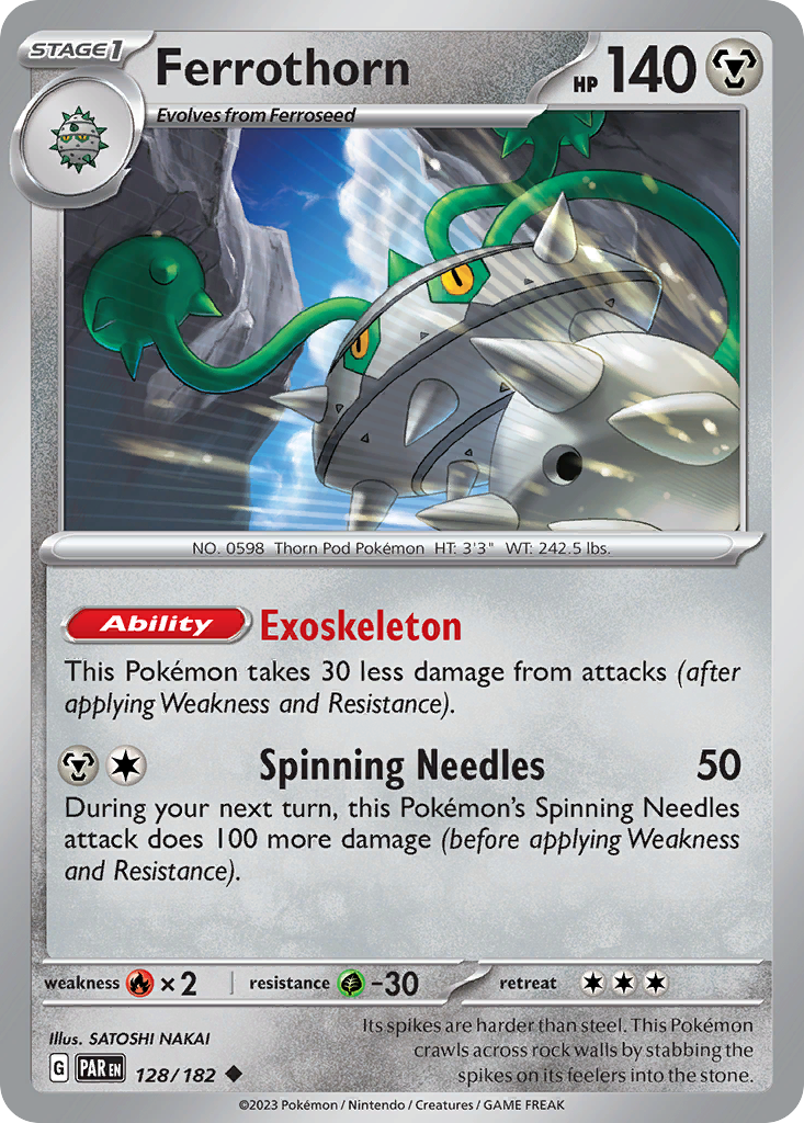 Paradox Rift Ferrothorn #128/182