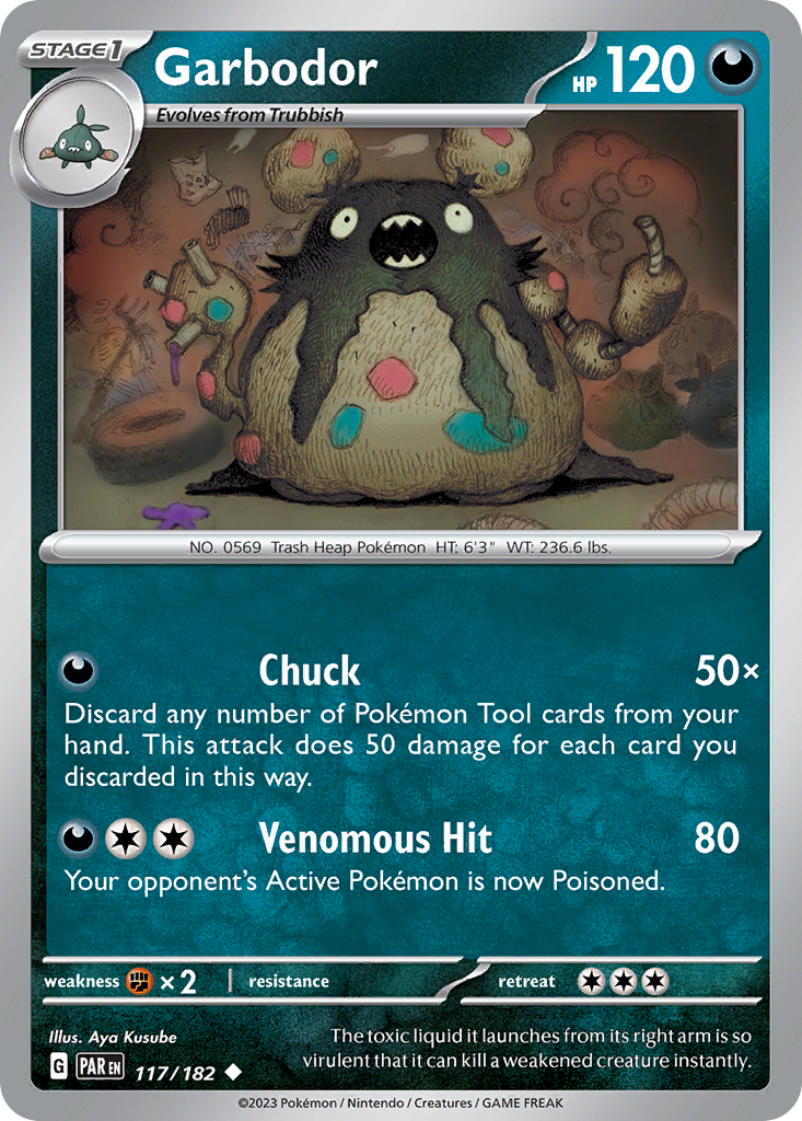 Paradox Rift Garbodor #117/182